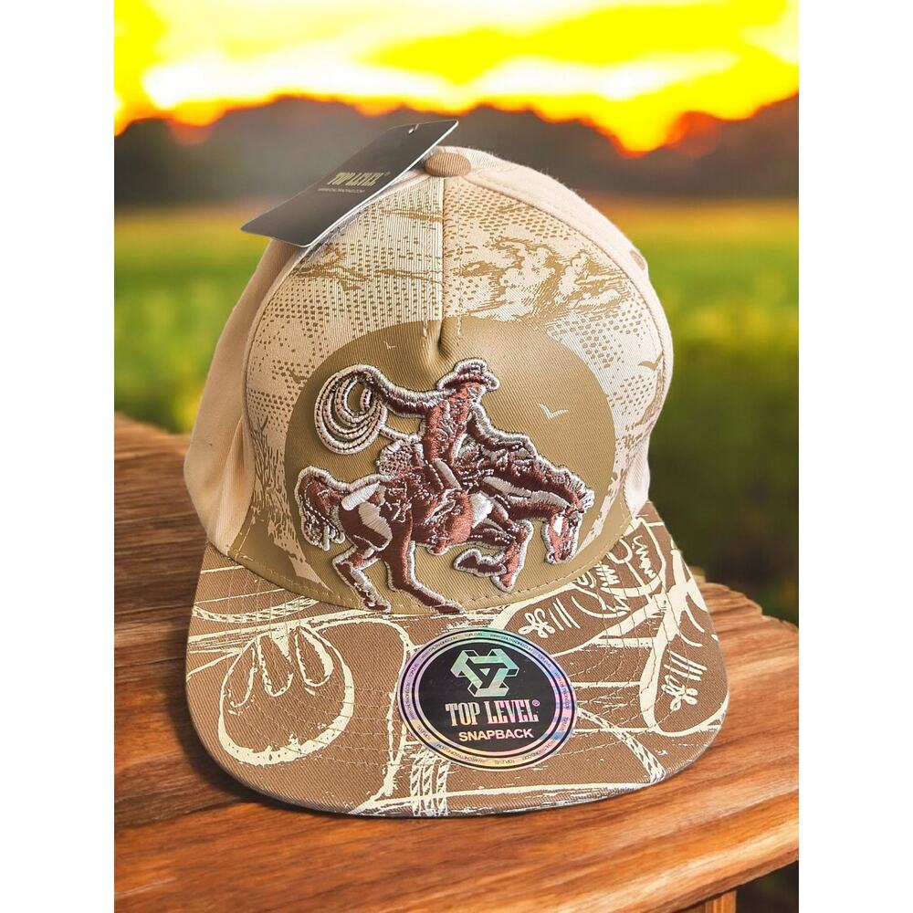 Top Level Snapback Rodeo Hat